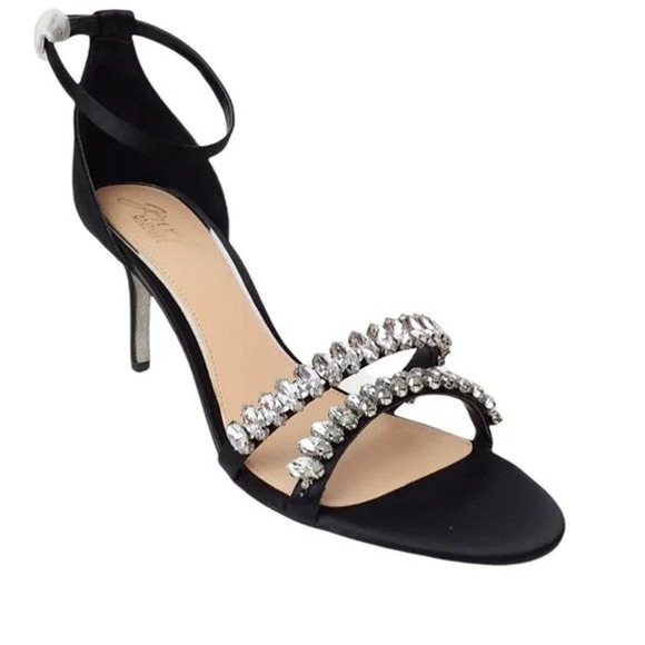 NWOB  Jewel Badgley Mischka MELANIA Strappy Sandals 6.5 - Picture 6 of 11